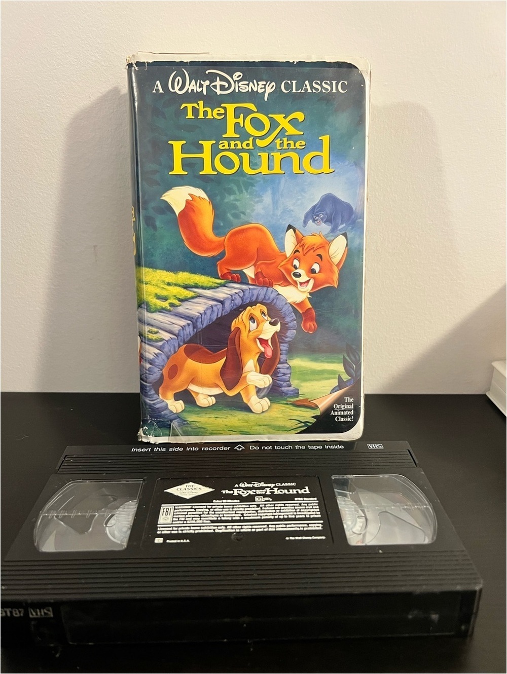 Disney The Fox and the Hound VHS Black Diamond Classic Tested